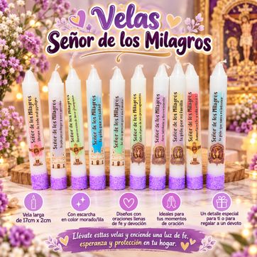 Velitas Personalizadas - imagen 1