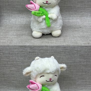 Imagen del producto CORDERO CON TULIPÁN 20 CM