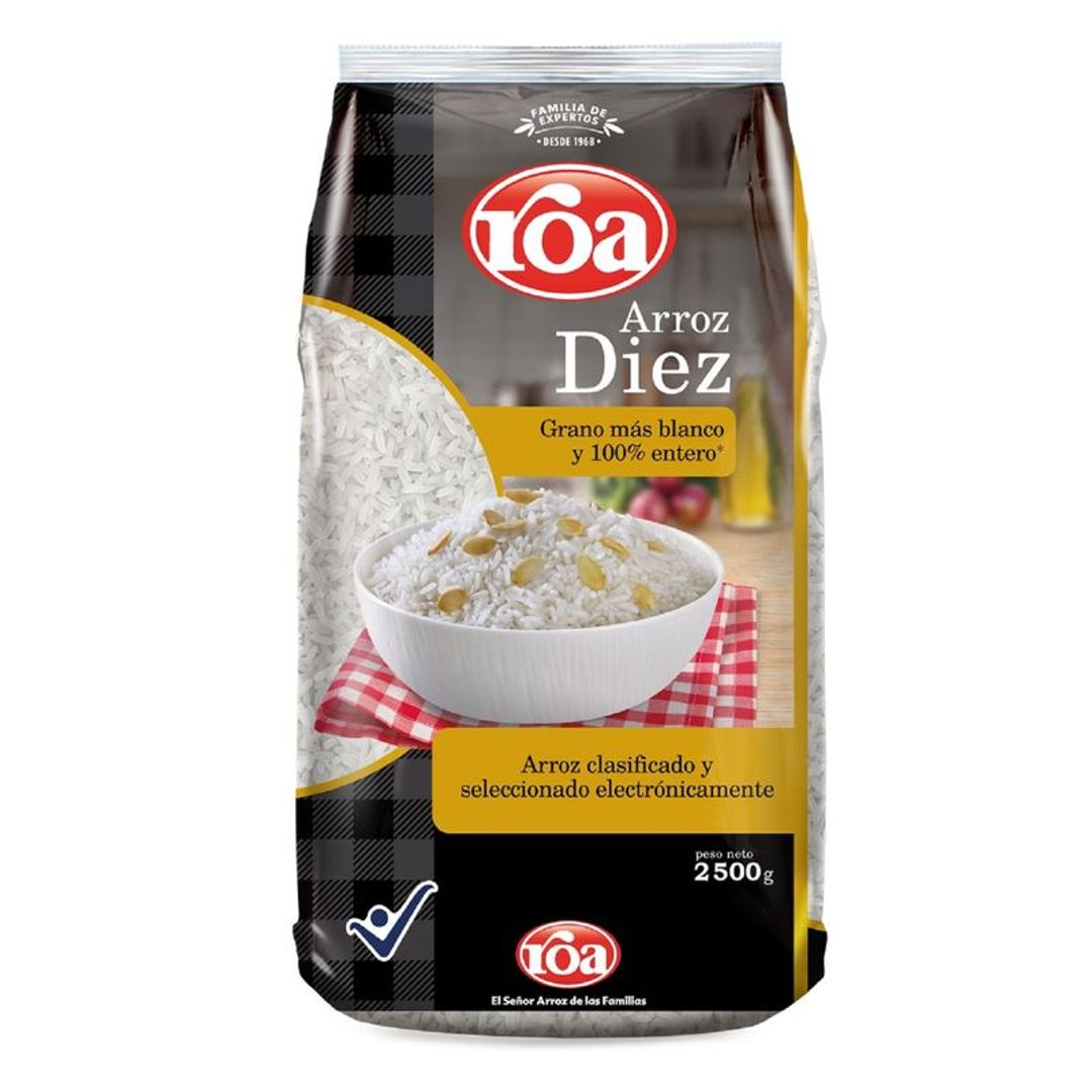ARROZ ROA 10*2500G
