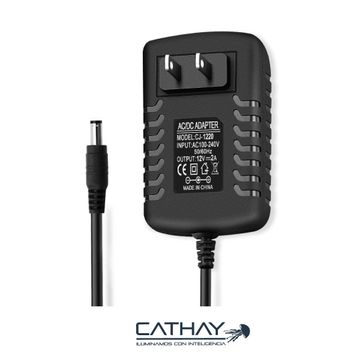 FUENTE DE PODER 12V 2AMP NEON LED ECONOMICA ZLD - imagen 1