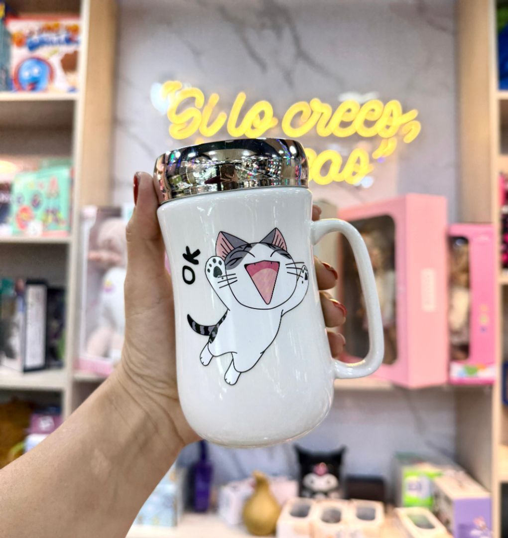 TAPA ESPEJO GATOS CARITA