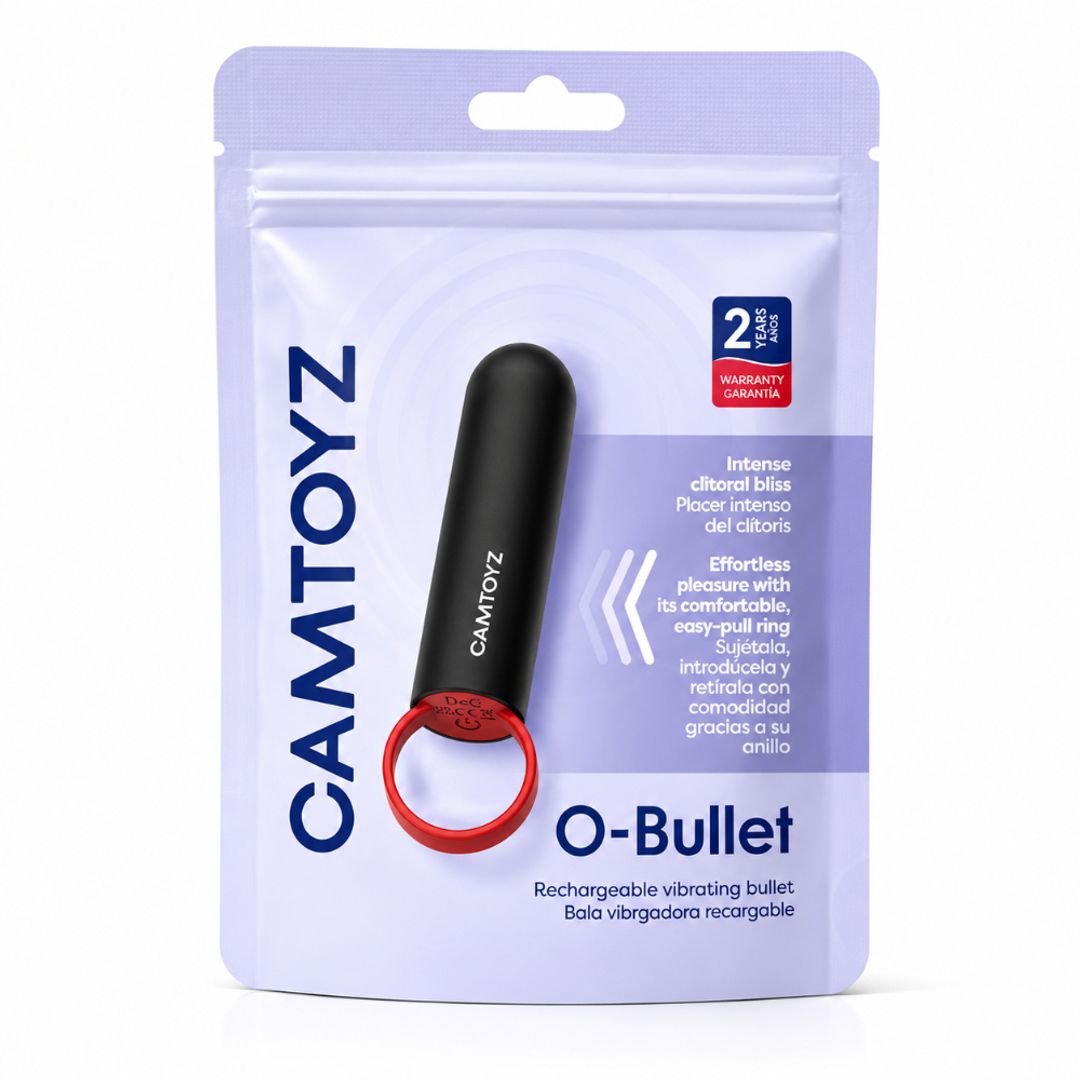 O-Bullet Bala vibradora recargable Camtoyz