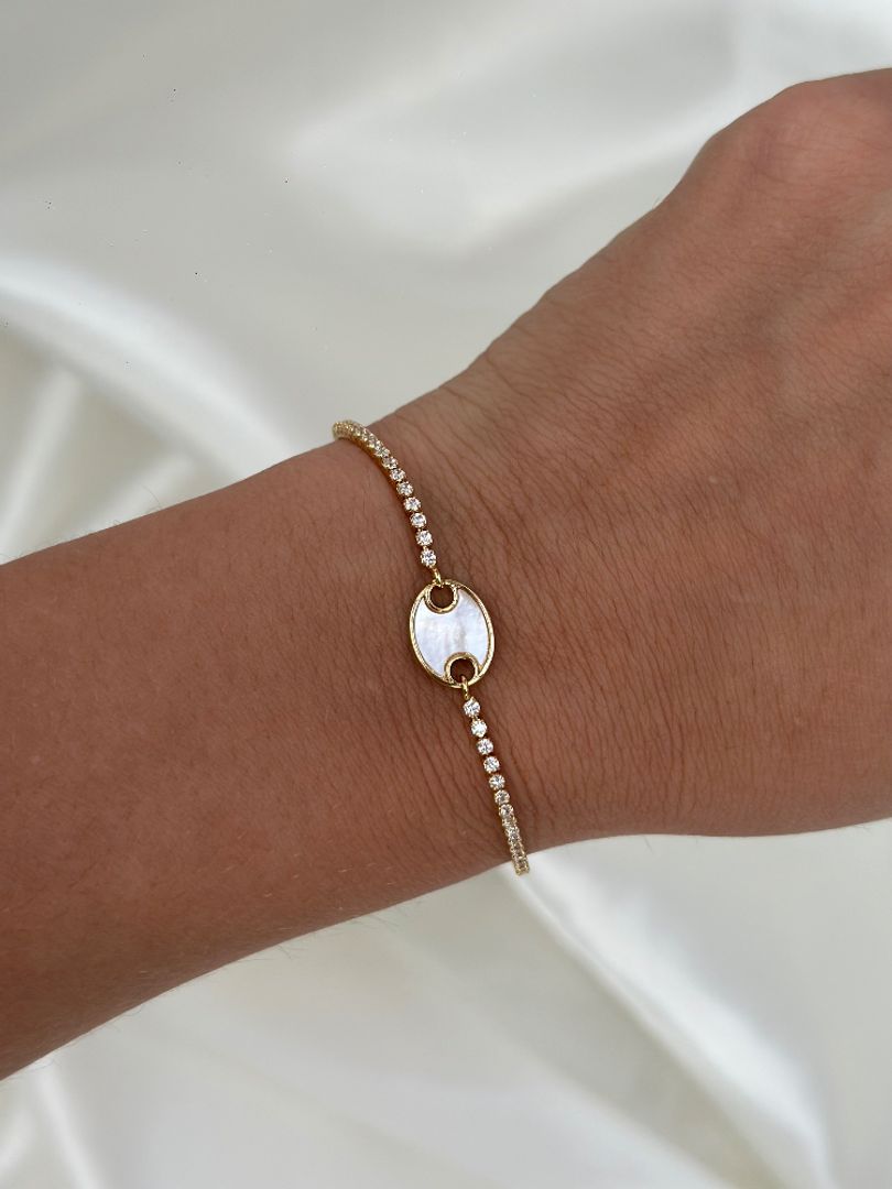 Pulsera Gucci nácar 