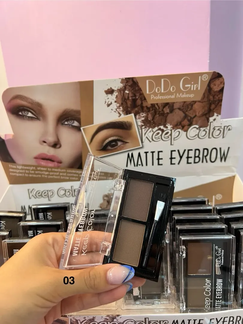 Paleta para cejas matte eyebrow Do Do Girl BP008