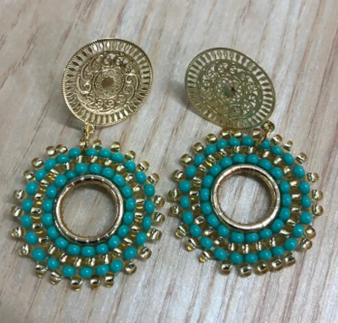 Areta Mini Plastimetal Tejido Mostacilla 