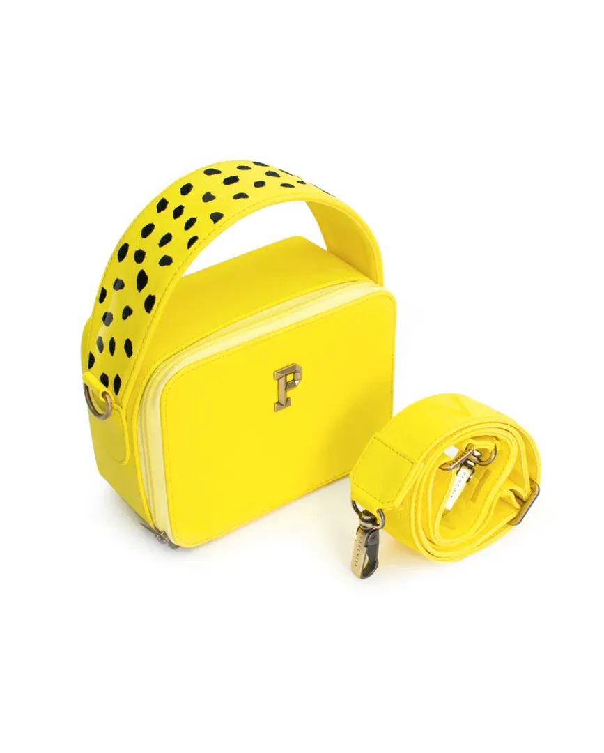 CARTERA VIBRA AMARILLO LIMON
