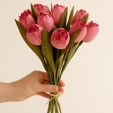 Imagen del producto Ramo Tulipanes Artificiales VENDIDO 