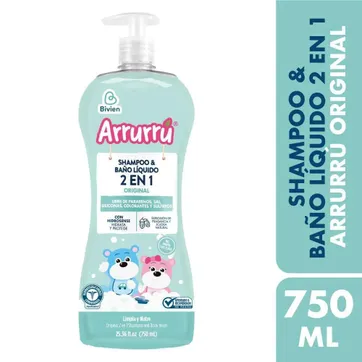 Imagen del producto SHAMPOO 2EN1 ARRURRU EXPLOSIÓN DE FRAGANCIA *750ml
