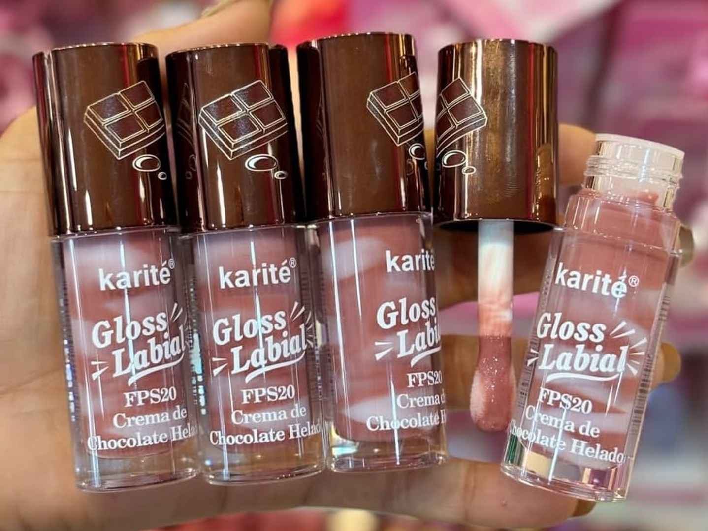 05A- GLOSS CREAM CHOCOLATE KARITE 