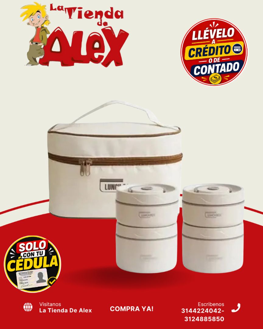 LONCHERA TÉRMICA X4 