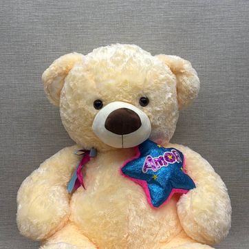 Imagen del producto OSO ESTRELLA DE (80CM) CLARO 