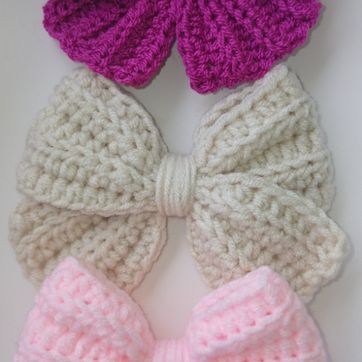 Imagen del producto Lazo crochet diadema