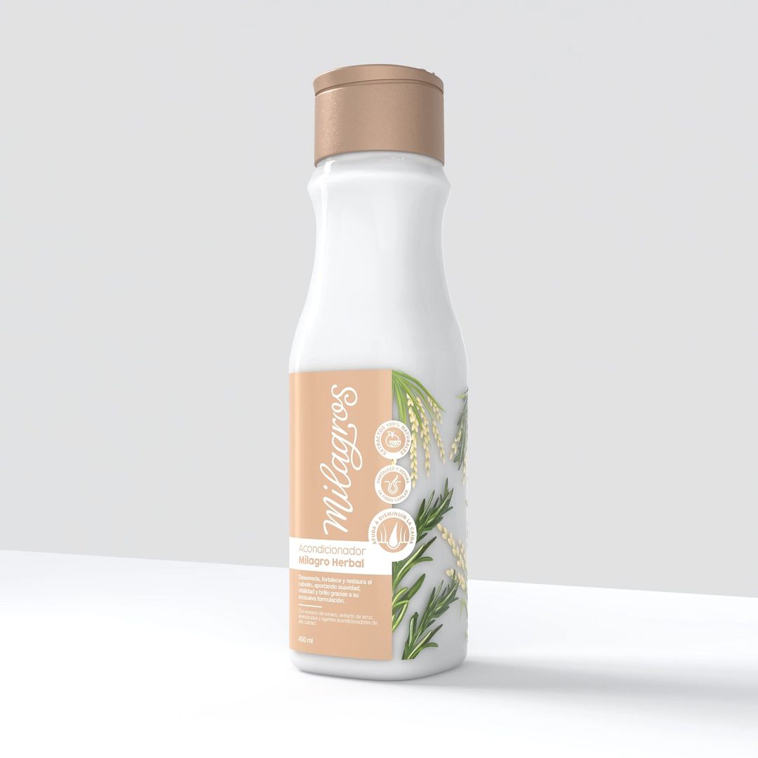 Acondicionador Milagro Herbal 450ml Milagros
