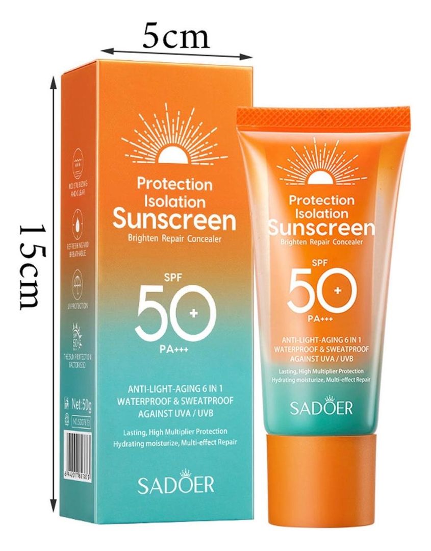 BLOQUEADOR SOLAR 50 SPF*