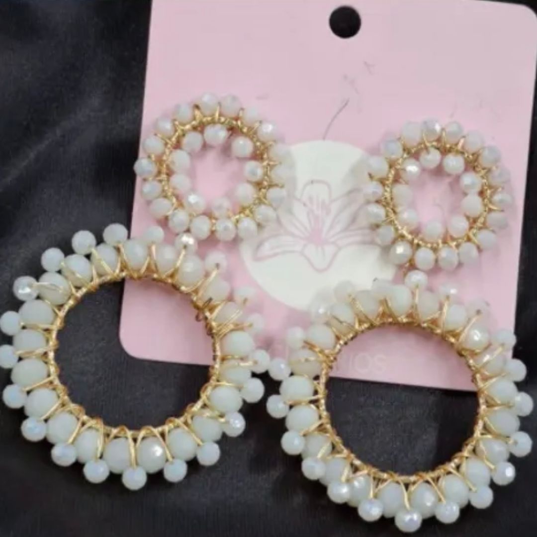 ARETA TEJIDA REDONDA DOBLE