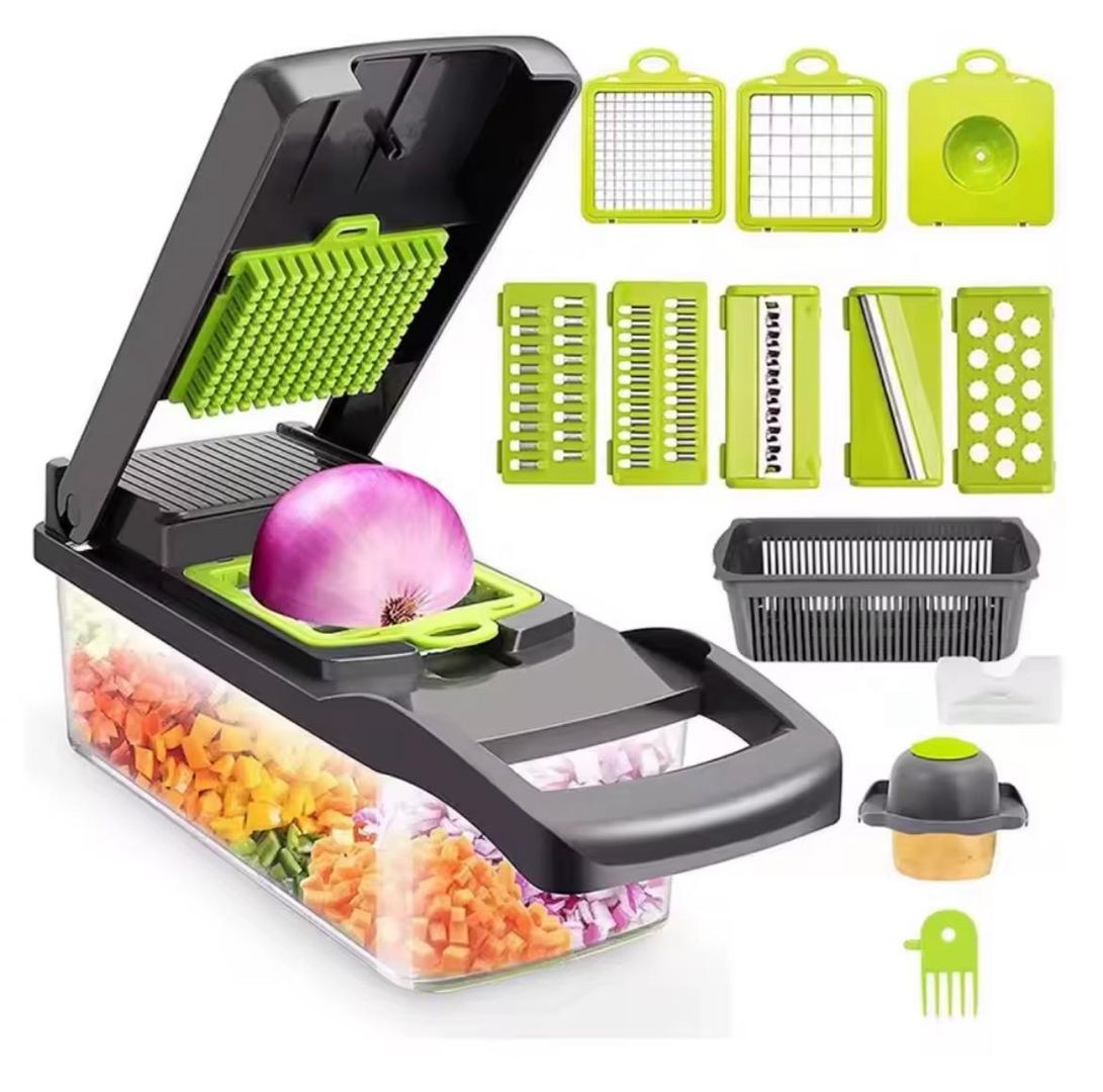 Cortador multifuncional de verduras de cocina de 16 Uds