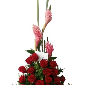 Imagen del producto Rosas y girasoles