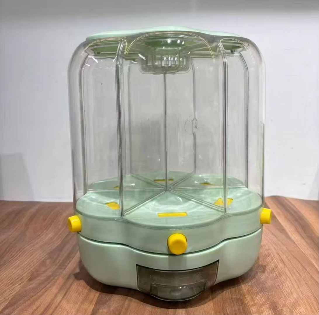 DISPENSADOR DE GRANO GIRATORIO 