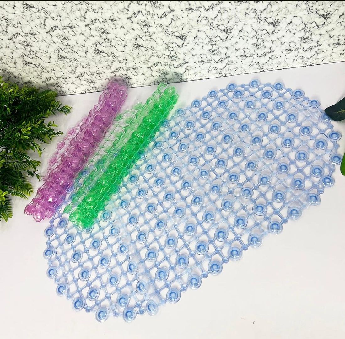 Tapete antideslizante para ducha con ventosas