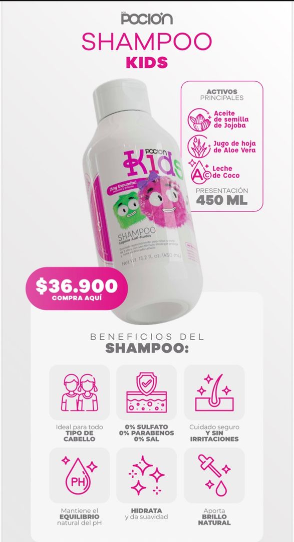 Shampoo kids 