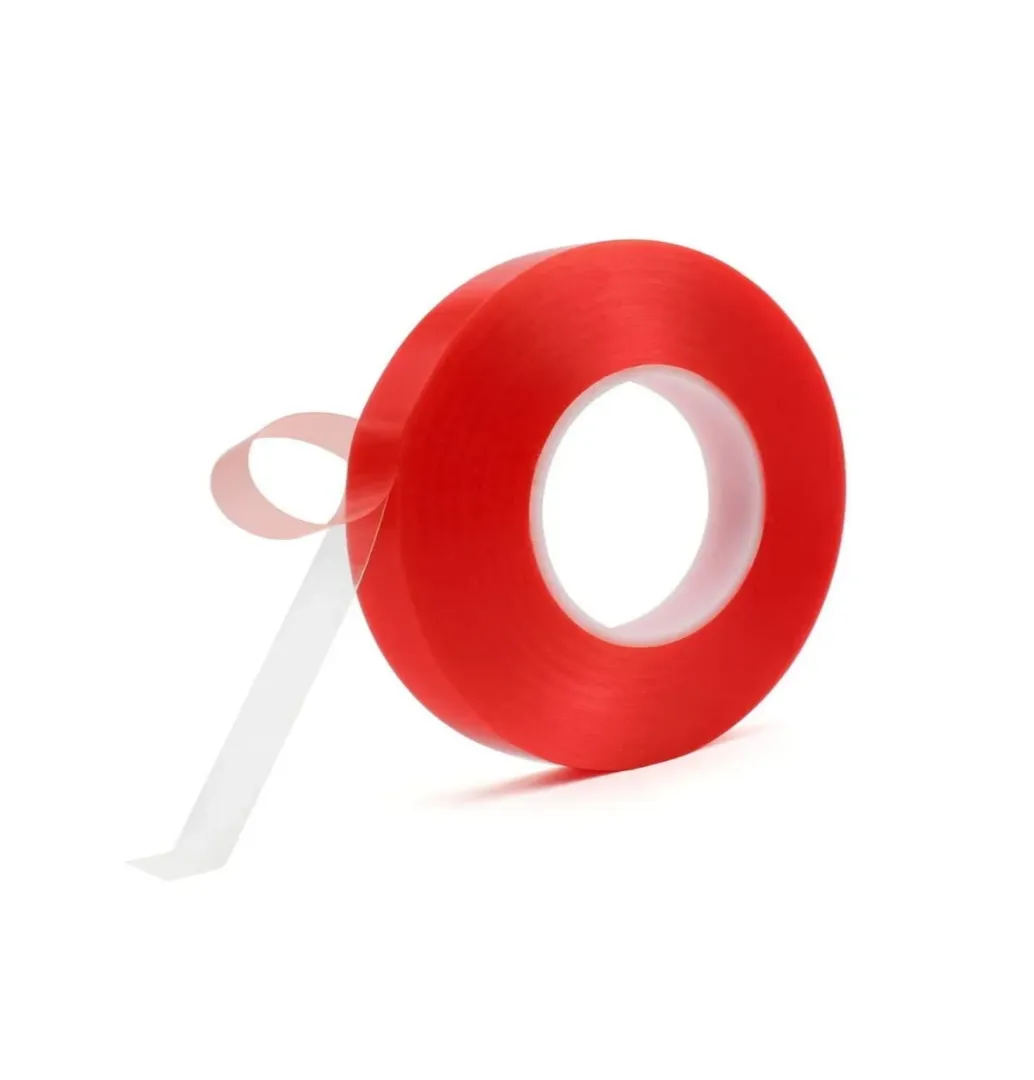 CINTA DOBLE FLAZ ROJA 1CM