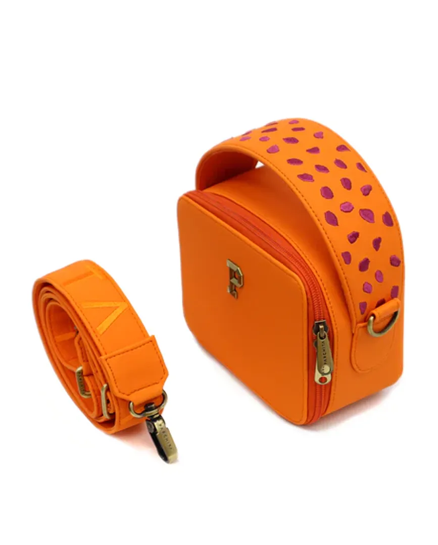 CARTERA VIBRA MANDARINA