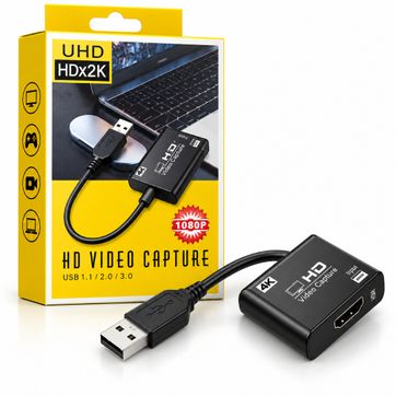 Imagen del producto  Capturadora de video HDMI a USB – Full HD 1080p