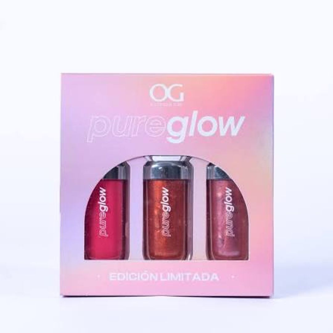 KIT GLOSS PURE GLOW X3 OG