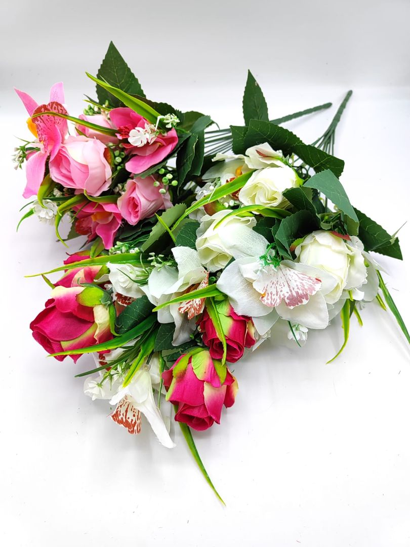 RAMOS ROSA CON LIRIO (TG012)