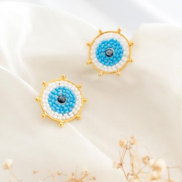 Imagen del producto Aretes Ojo Turco 