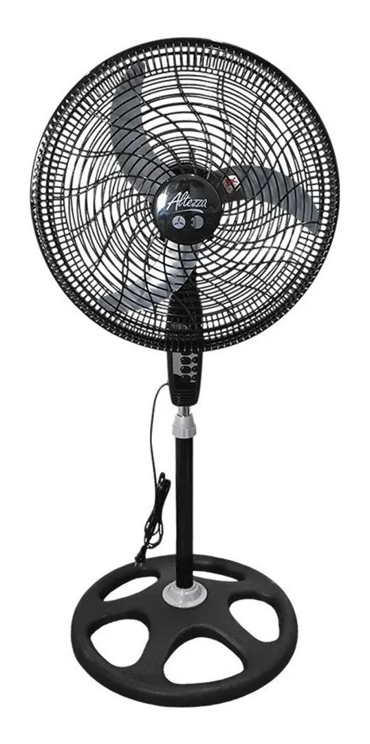 VENTILADOR ALTEZZA DE PIE BASIC BUJE NEGRO