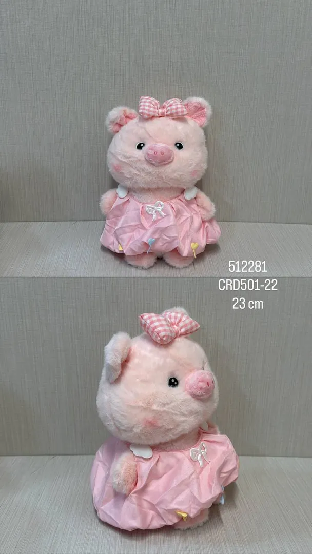 CERDITA CON ACCESORIOS 23 CM