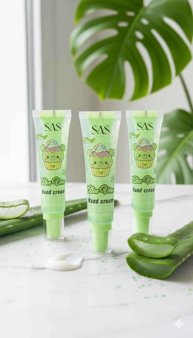 Crema de Manos Hidratante de Aloe Vera – SAS 