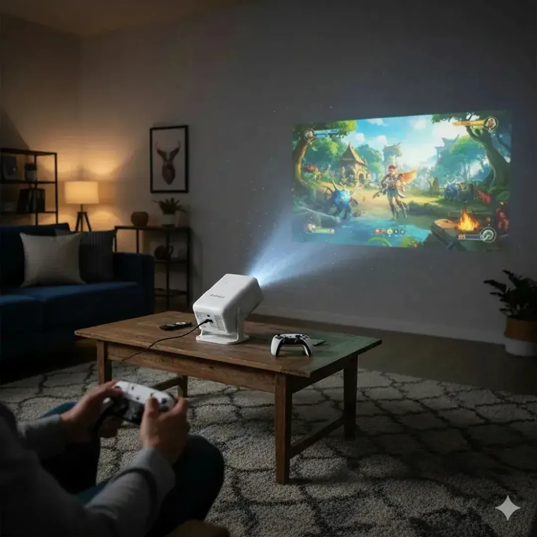 PROYECTOR CON JUEGOS HCS 350 MINI ULTRA HD