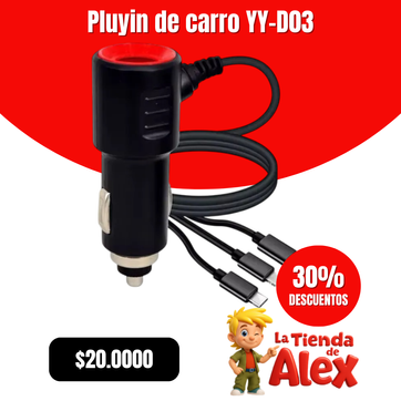 Imagen del producto Pluyin de carro YY-D03