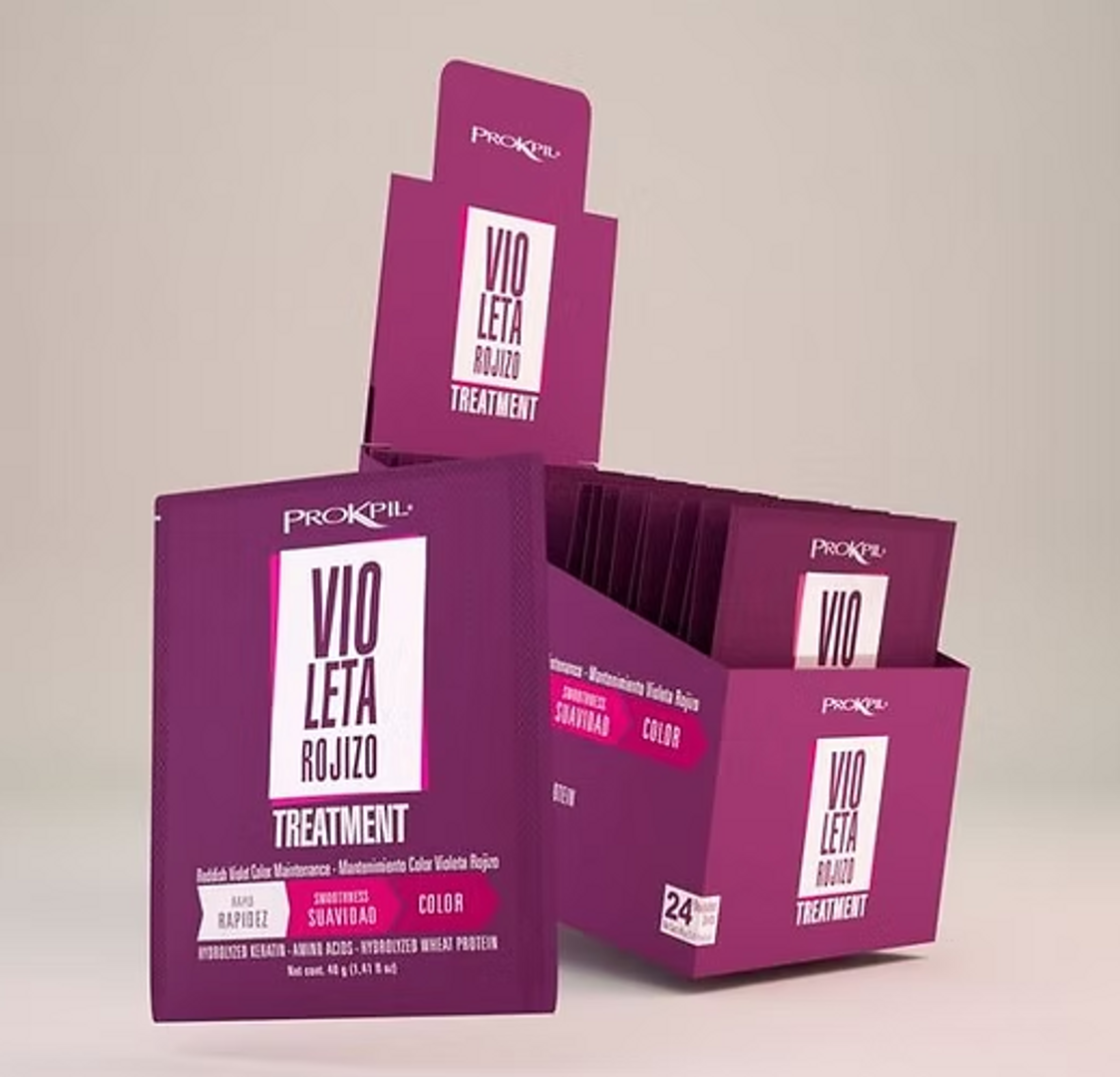 SACHET VIOLETA ROJIZO PROKPIL 