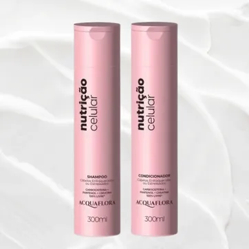 Imagen del producto Kit Nutrición Celular Shampoo + Acondicionador Acquaflora