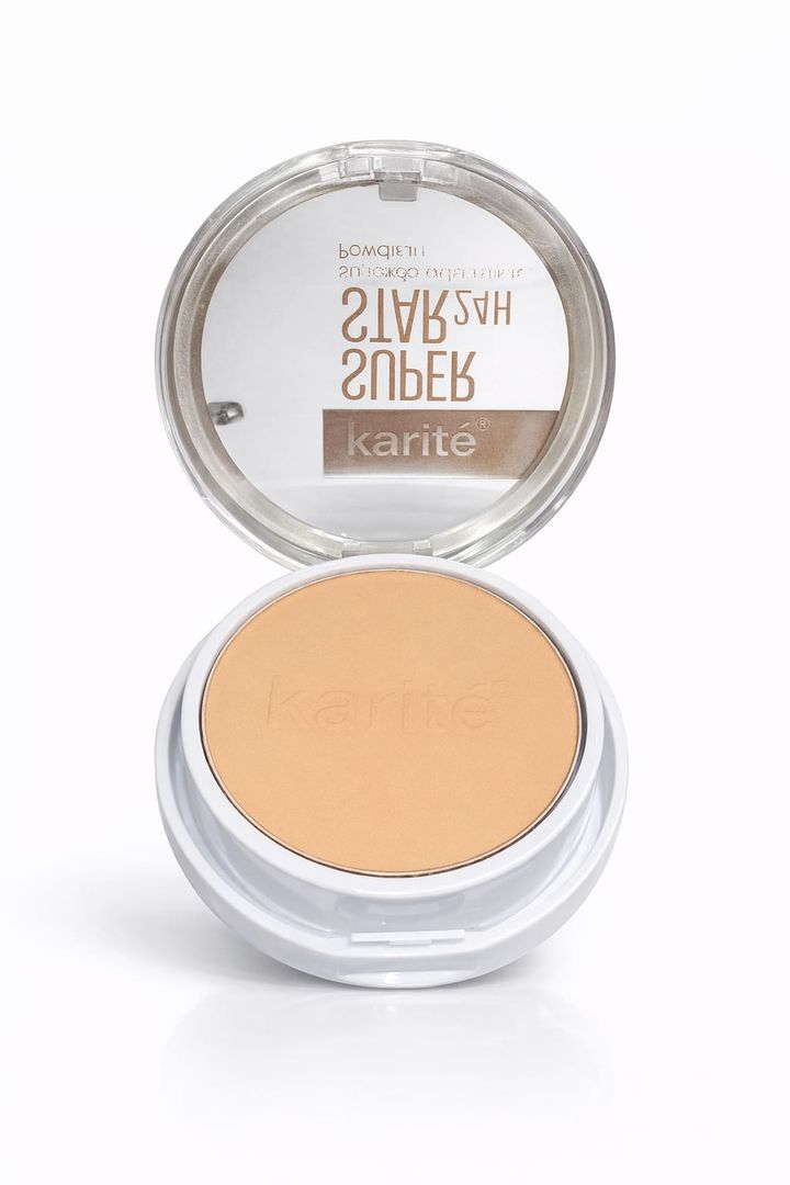 POLVO COMPACTO KARITE - SUPER STAR 