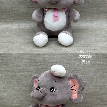 Imagen del producto ELEFANTE GRIS CON BOHINA 35 CM