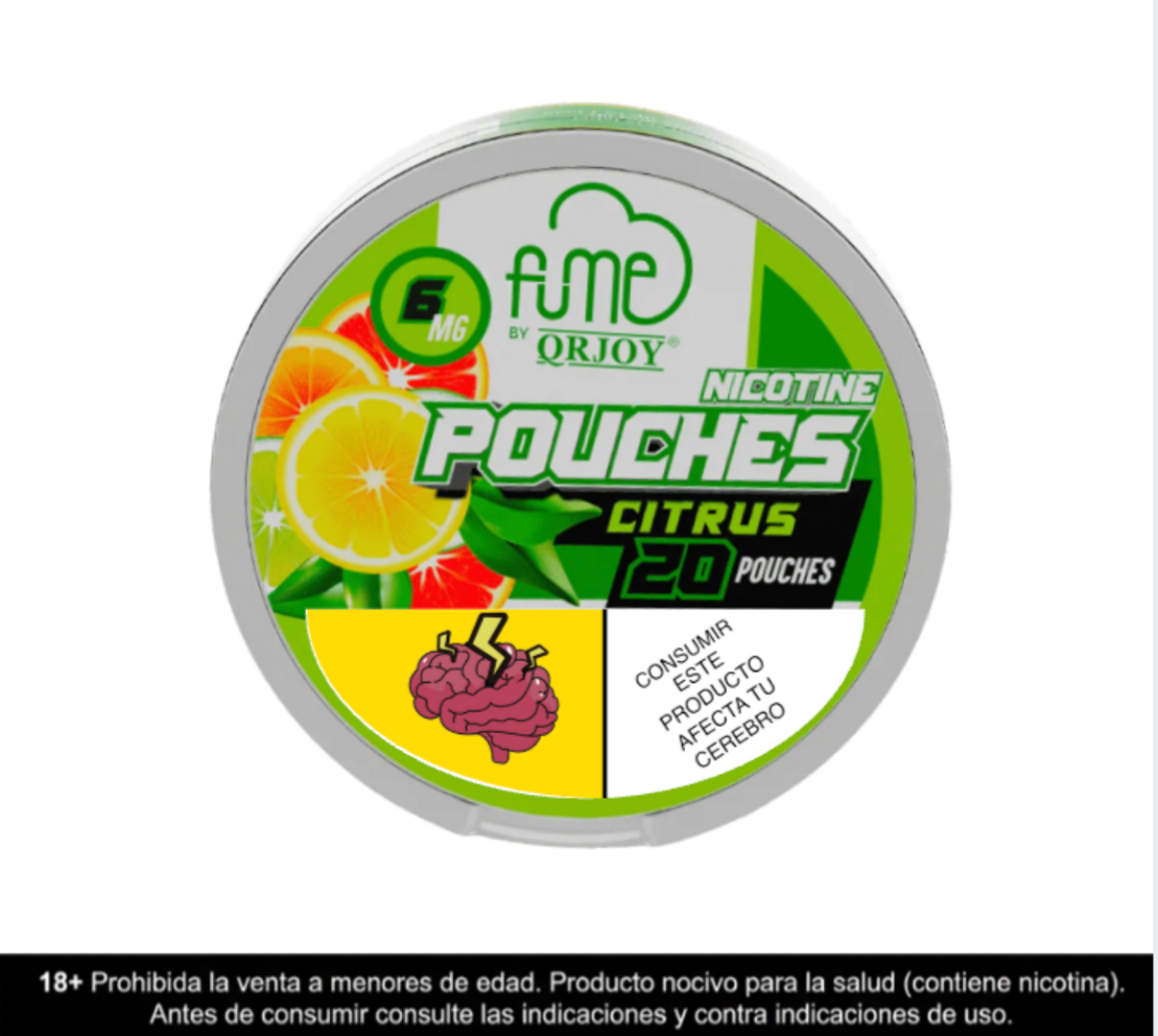 Fume Citrus 6mg - Parches De Nicotina