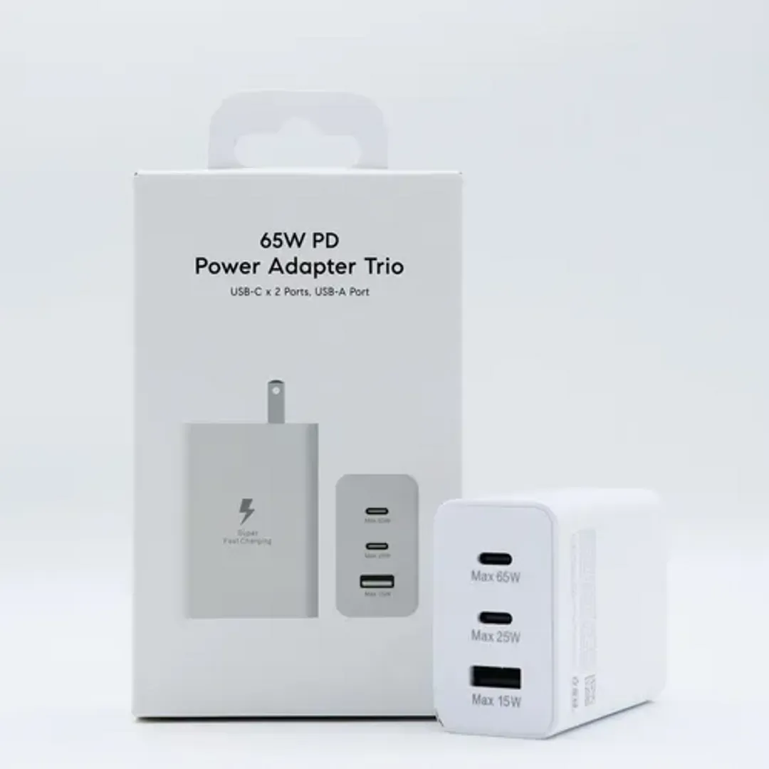 CARGADOR SAMSUNG 65W PD – CAJA BLANCA TIPO ORIGINAL