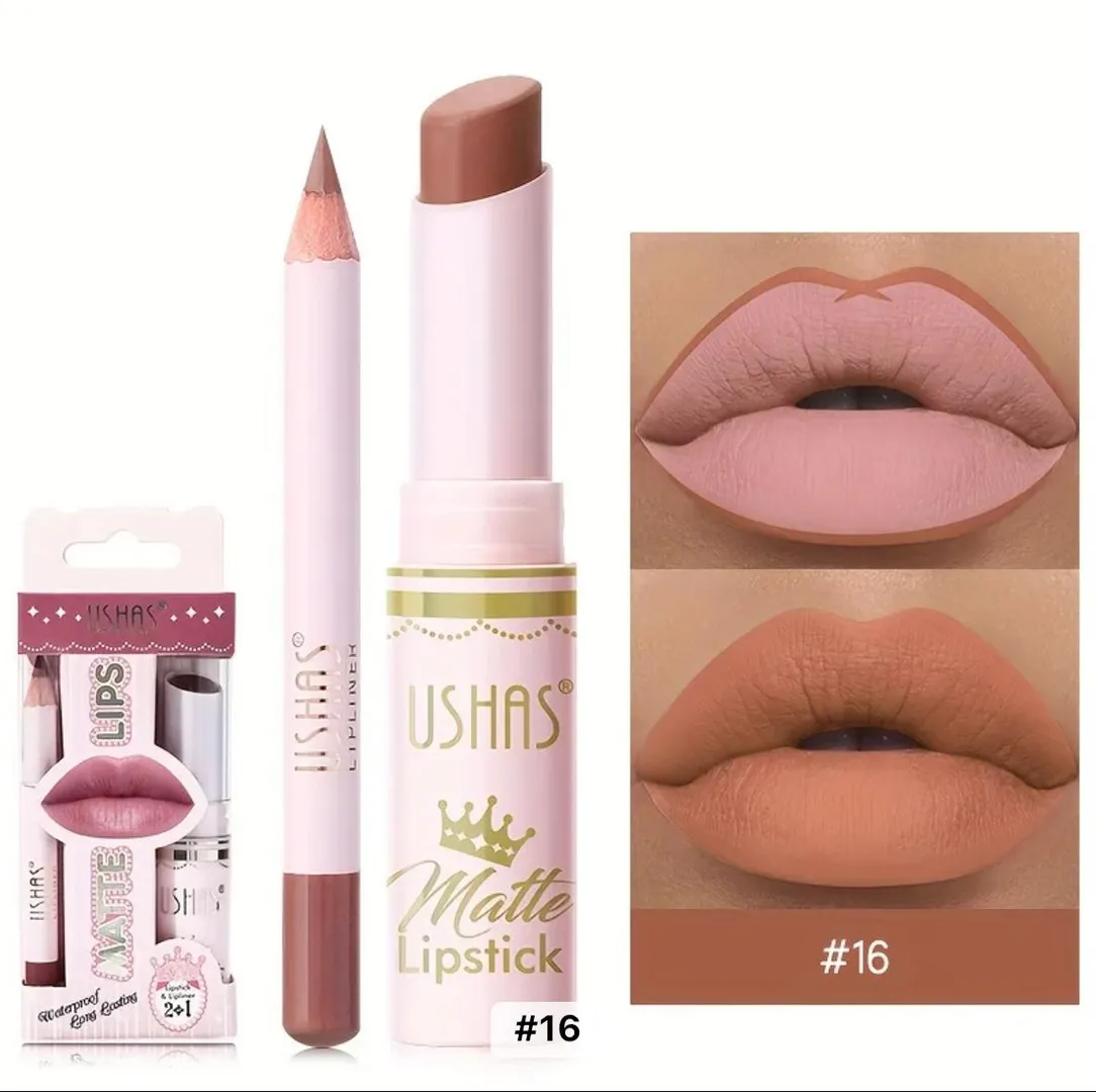 KIT LABIAL MATTE USHAS