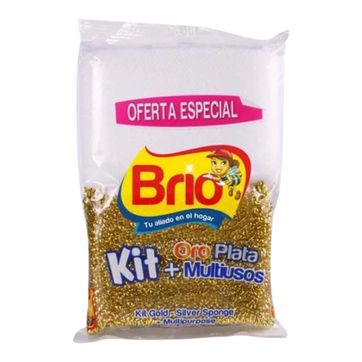 Imagen del producto  M. BRIO KIT ORO PLATA + MALLA MULTIUSOS 