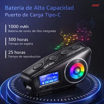  INTERCOMUNICADOR  Q58-MAX MOTO CASCO - imagen 1