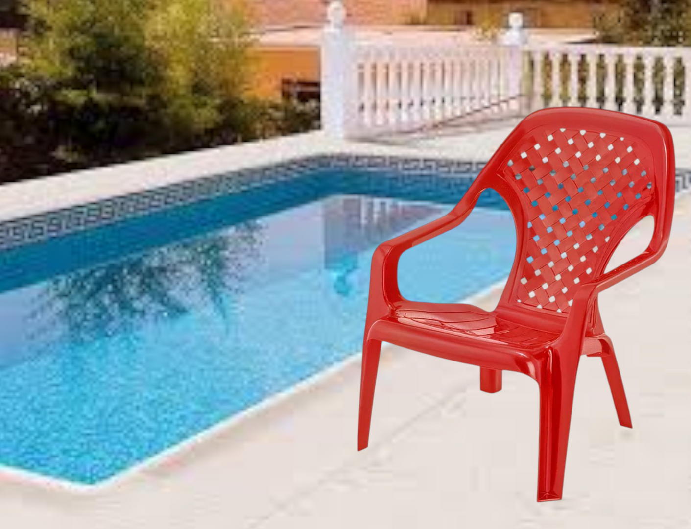 SILLA PLAYERA ROJA-RIMAX