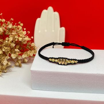 Pulsera barril canutillo balin 4mm y 3mm italy - imagen 1