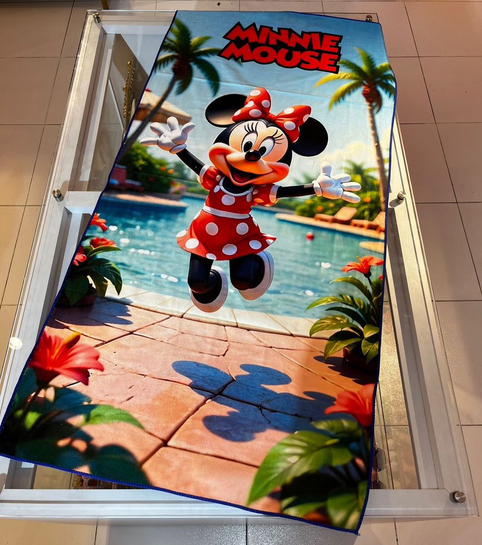 Toallas grandes Mickey y Minnie 