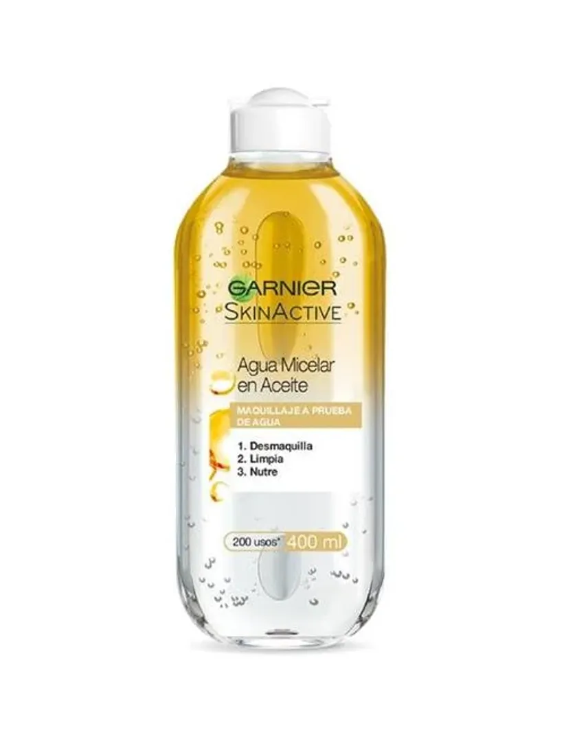 AGUA MICELAR BIFASICA 400ML GARNIER 