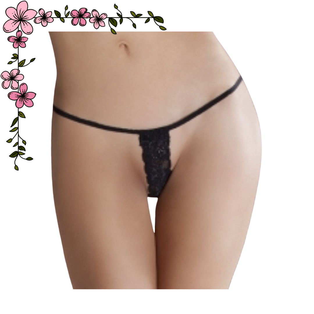 Tanga hilo en encaje 