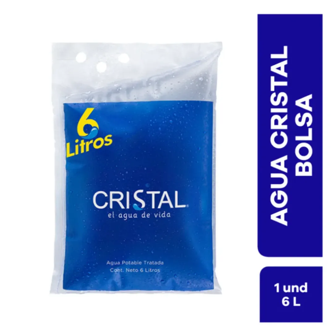 AGUA CRISTAL X6L